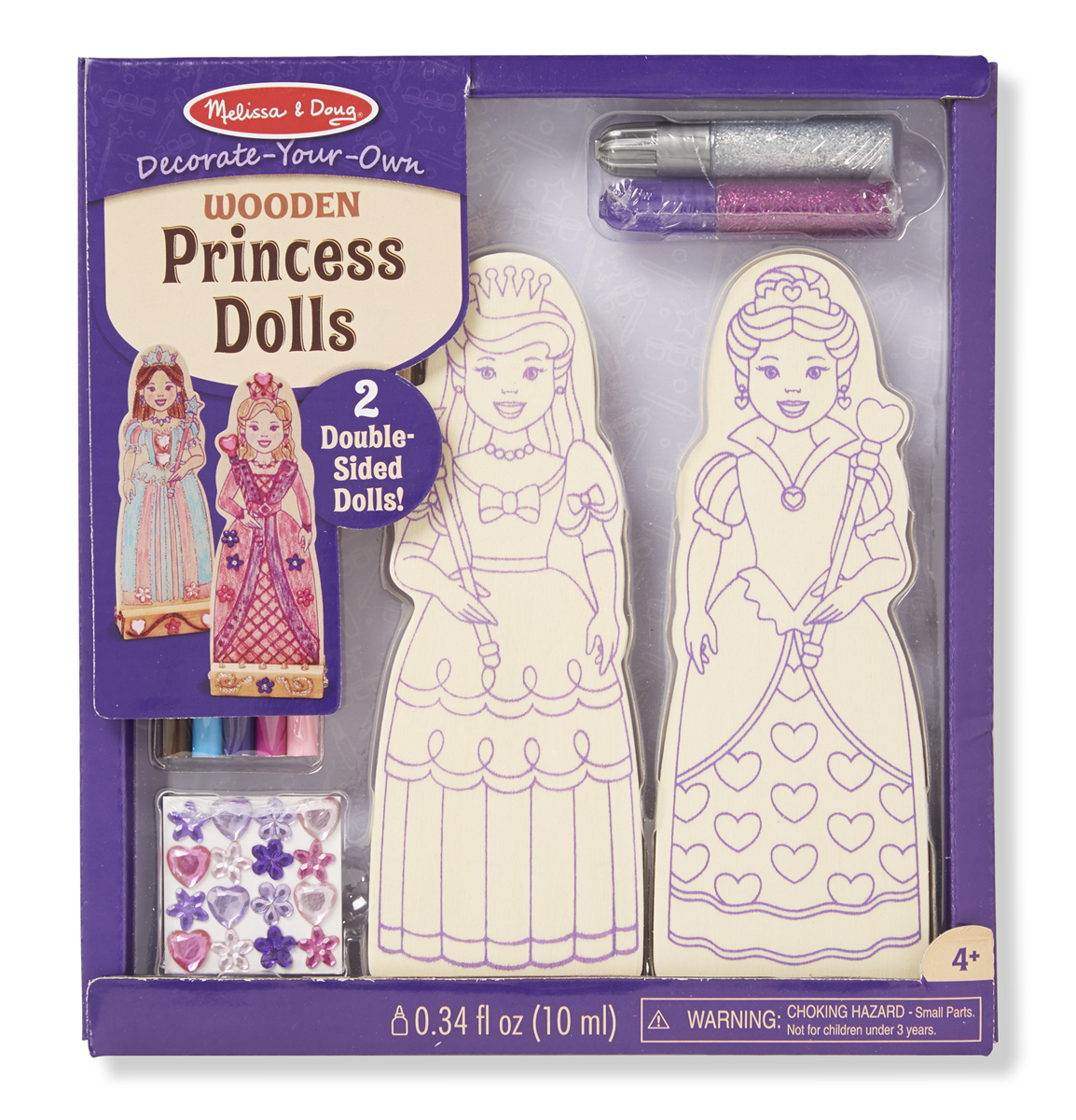 Набор для украшения Принцесс из серии "Деревянные игрушки"  